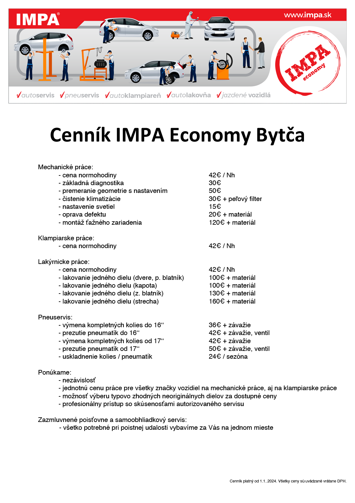 Cennik_IMPA_Economy_Bytca