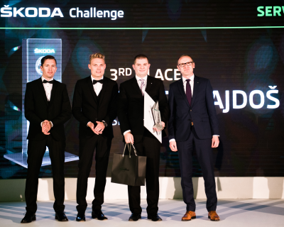 Servisný poradca IMPA Bratislava Peter Gajdoš bodoval v medzinárodnom finále súťaže ŠKODA Challenge 2016