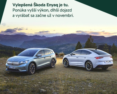 Vylepšená Škoda Enyaq je tu