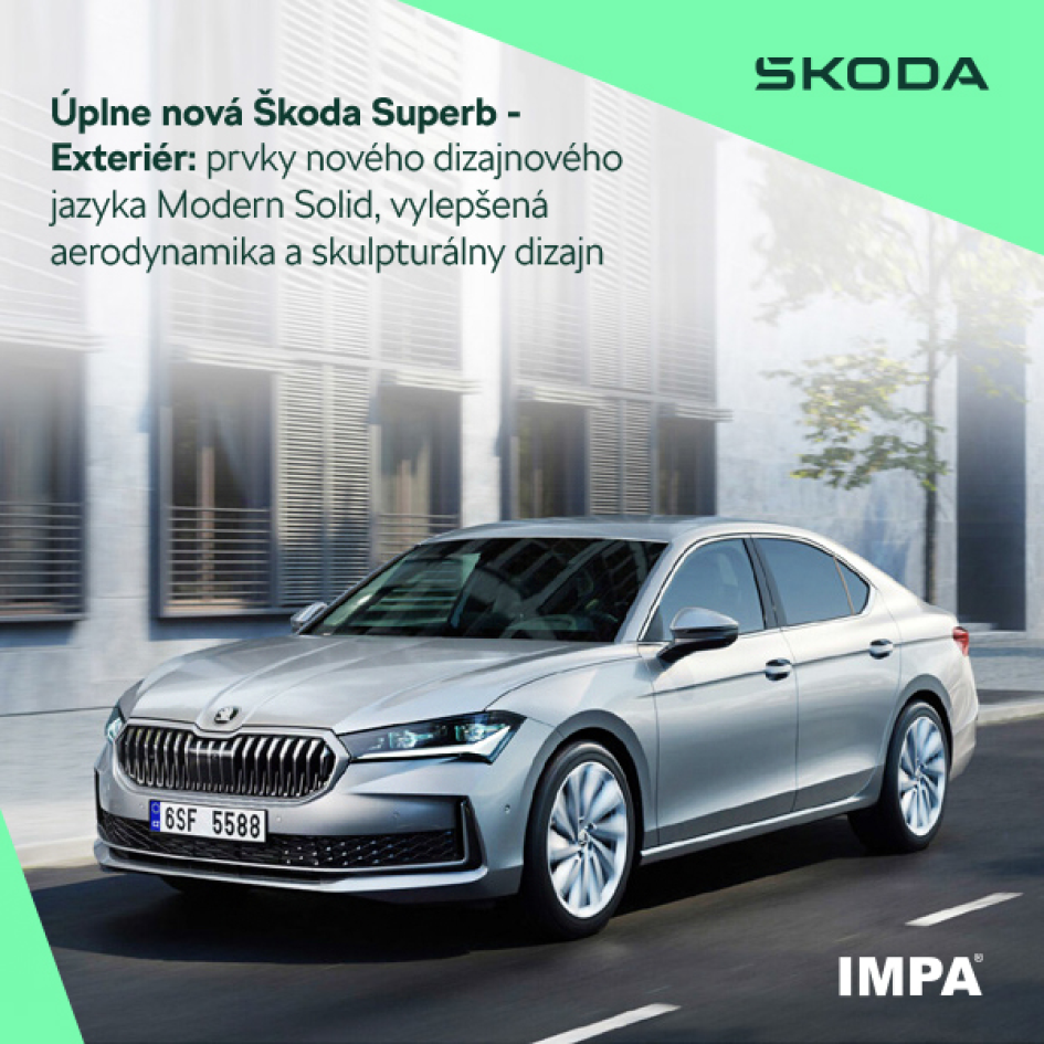 IMPA_FB_banner_Uplne_nova_Skoda_Superb_Exterier
