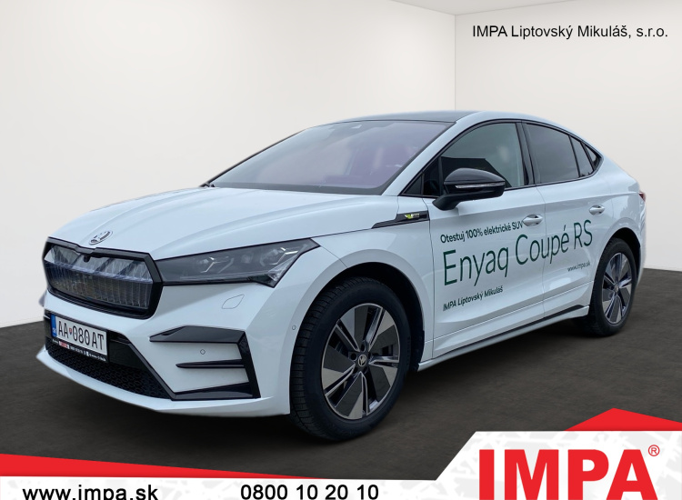 Nové vozidlá - predaj - Škoda Enyaq iV Coupé  4x4 RS