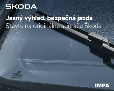 Jasný výhľad, bezpečná jazda: Stavte na originálne stierače Škoda