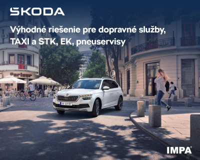 Výhodné riešenie pre dopravné služby, TAXI a STK, EK, pneuservisy