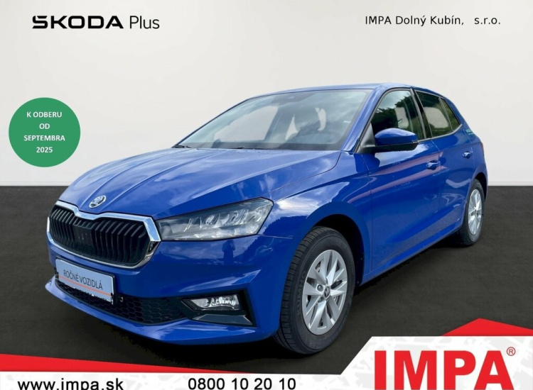 Škoda Fabia Fabia Selection 1,0 TSI, 2025