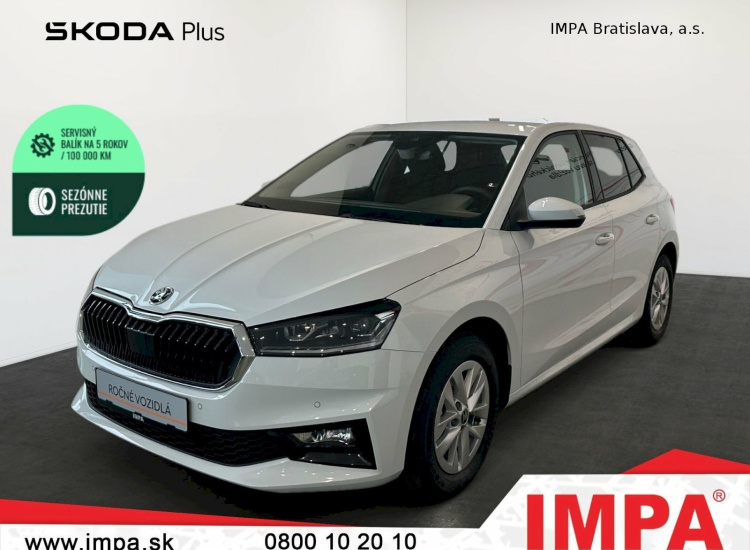 Škoda Fabia Selection Plus 1.0 TSI, 2025