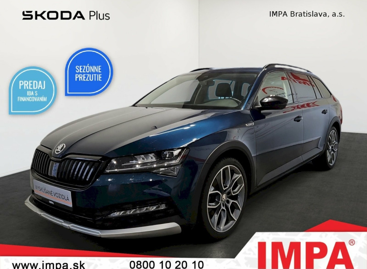 Škoda Superb Combi Scout 4x4 2.0 TDI, 2023