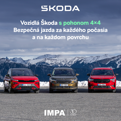 Vozidlá Škoda s pohonom 4×4