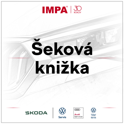 IMPA Jazdené vozidlá s garanciou a šekovou knižkou na 2 roky