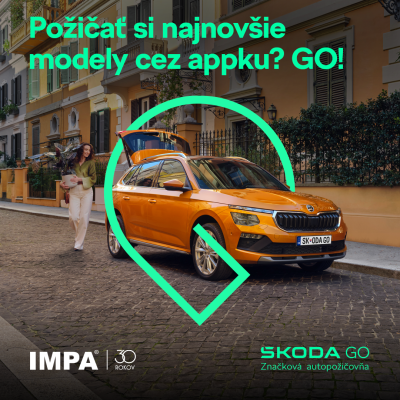 Požičať si vozidlo Škoda priamo od IMPA? GO!