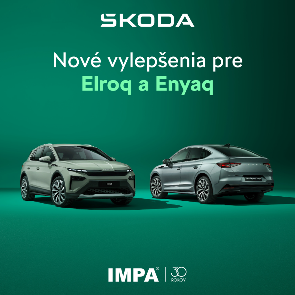 IMPA_Nove_vylepšenia_pre_Elroq_a_Enyaq_FB_banner_1080x1080px