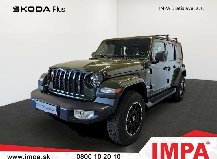 Jeep Wrangler Unlimited 2,0 Sahara, 2022