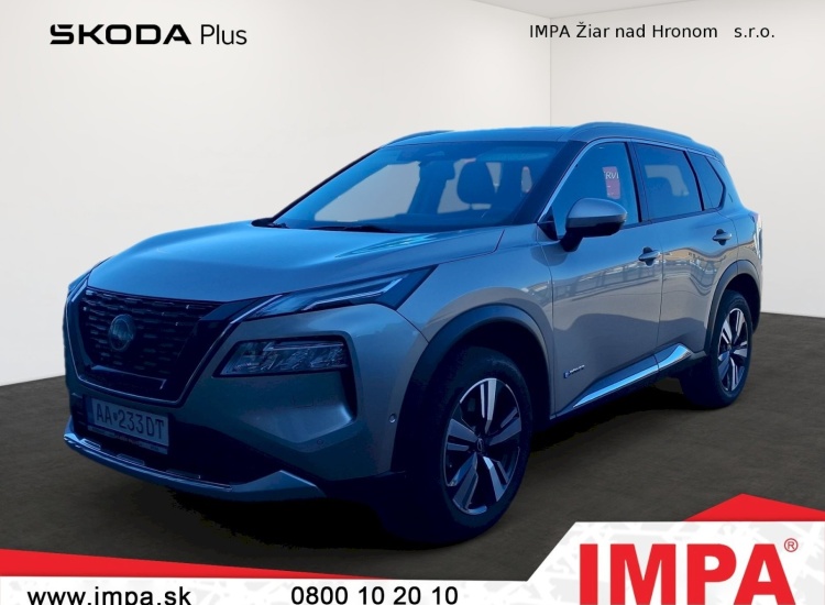 Nissan X-Trail Tekna e-4orce AT 156kW 4x4 E power. Panoráma, 2023
