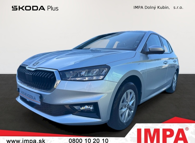 Škoda Fabia Selection 1,0 TSI 70 kW, 2025