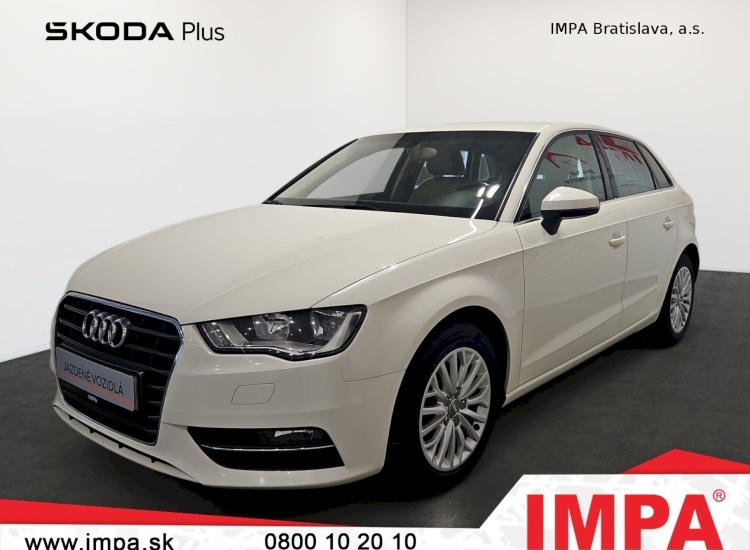 Audi A3 Sportback 1,4 TSI 90 kW M6, 2013