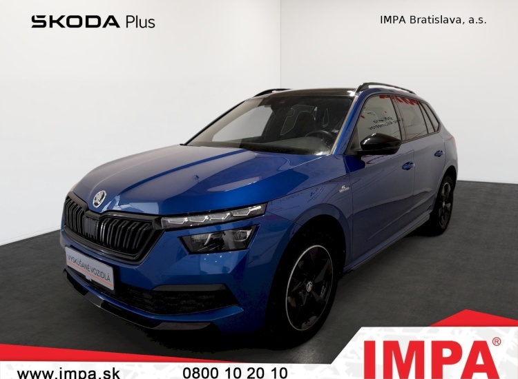 Škoda Kamiq Monte Carlo 1.5 TSI 110 kW DSG, 2021