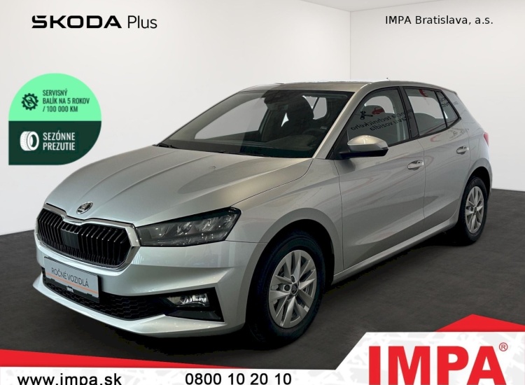 Škoda Fabia Selection Plus 1.0 TSI 85 kW MP6, 2025