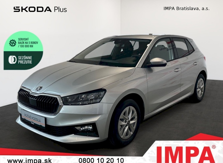 Škoda Fabia Selection 1.0 TSI 85 kW DSG, 2025