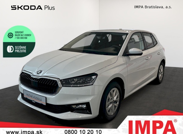 Škoda Fabia Selection Plus 1.0 TSI 85 kW DSG, 2025