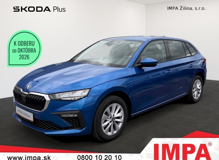 Škoda Scala Selection 1.0 TSI 85kW 6 st. manuál, 2026