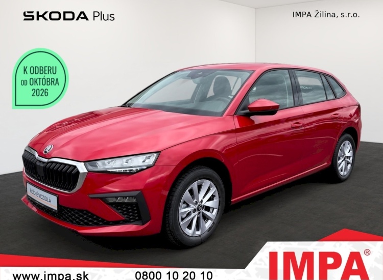 Škoda Scala Selection 1.0 TSI 85kW 6 st. manuál, 2026