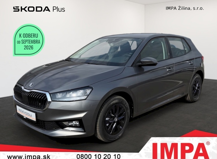 Škoda Fabia Selection 1.0 TSI 85kW 6 st. manuál, 2026