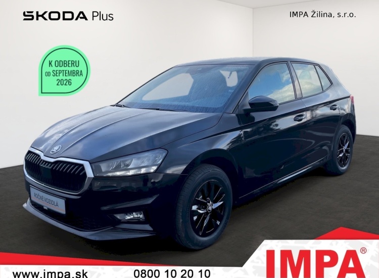 Škoda Fabia Selection 1.0 TSI 85kW 6 st. manuál, 2026