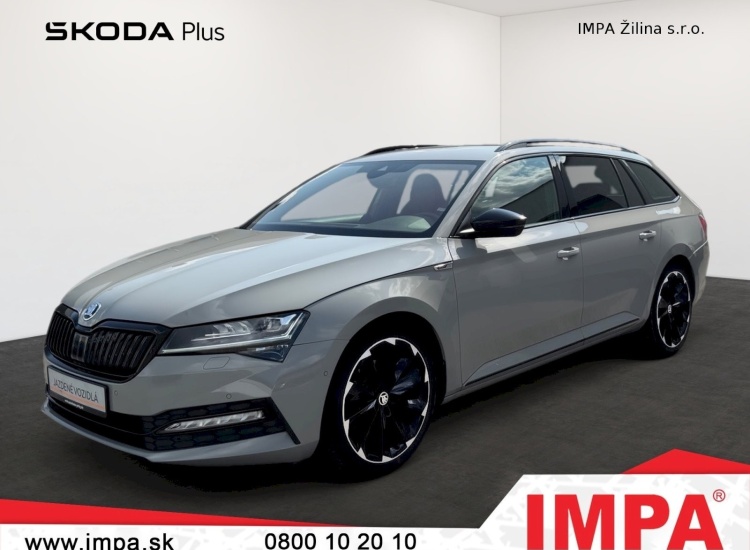 Škoda Superb Combi SportLine 4x4 2.0 TDI 140kW DSG, 2020