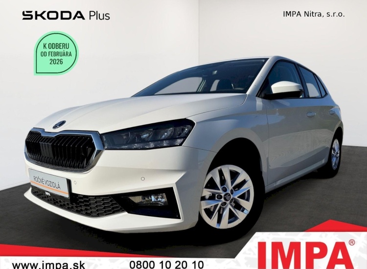 Škoda Fabia Drive 130 Plus 1,0 TSI 70 kW 5-Gang mech., 2025