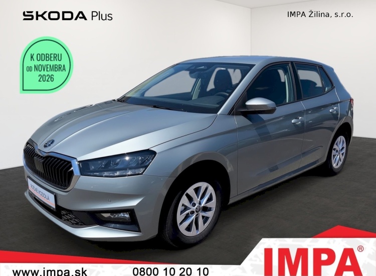 Škoda Fabia Selection 1.0 TSI 85kW DSG, 2026