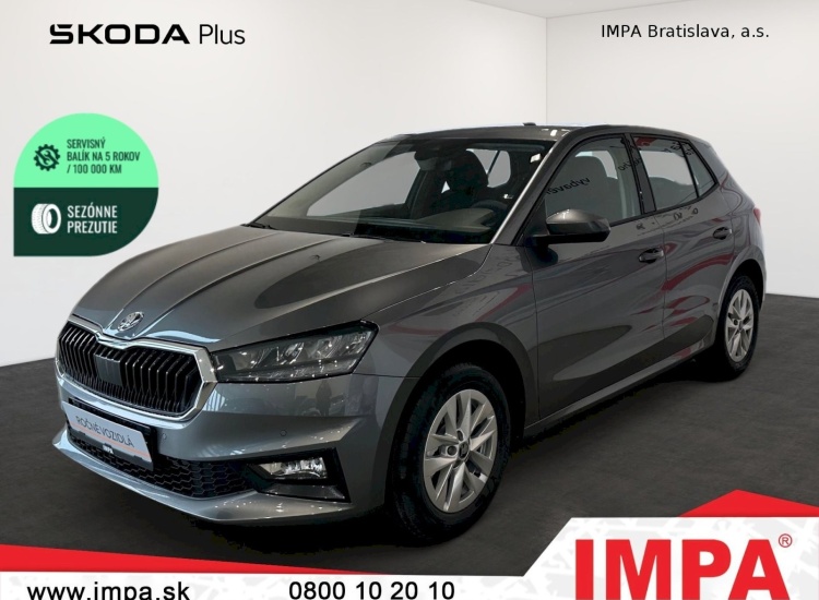 Škoda Fabia Selection Plus 1.0 TSI 85 kW AT7, 2025