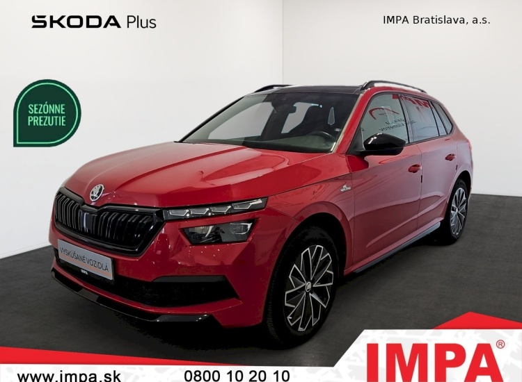 Škoda Kamiq Monte Carlo 1,0 TSI 81 kW DSG, 2024