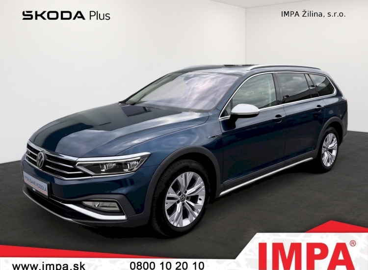 Volkswagen Passat Variant Alltrack 2.0 TDI 147kW 4x4 DSG, 2022