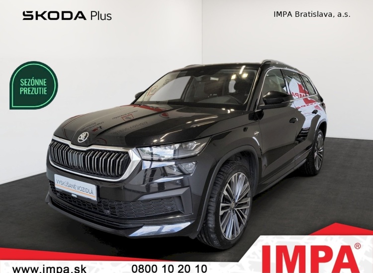Škoda Kodiaq L&K 4X4 2.0 TDI 110 kW DSG, 2022