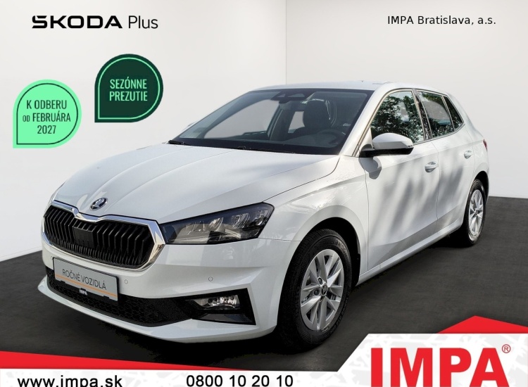 Škoda Fabia Selection 1.0 TSI 85 kW DSG, 2026