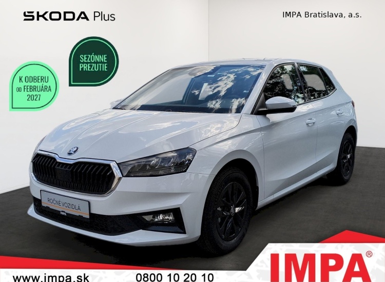 Škoda Fabia Selection 1.0 TSI 85 kW DSG, 2026