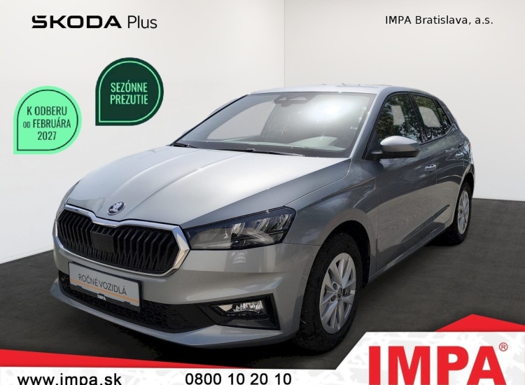 Škoda Fabia Selection 1.0 TSI 85 kW DSG, 2026