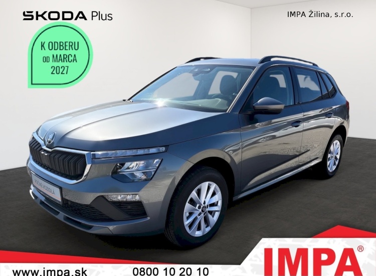 Škoda Kamiq Selection 1.5 TSI 110kW 6 st. manuál, 2026
