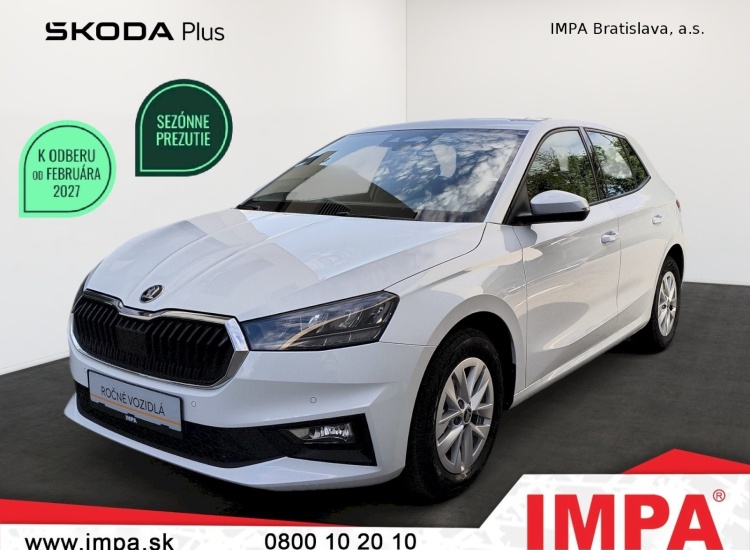 Škoda Fabia Selection 1.0 TSI 85 kW DSG, 2026