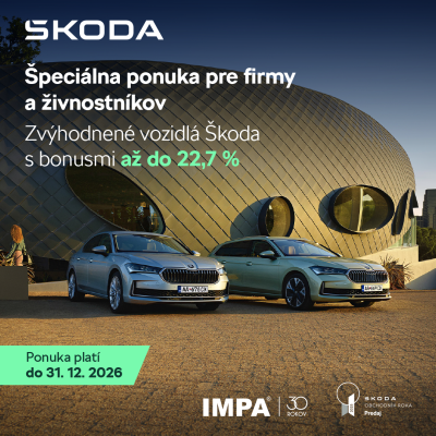 Špeciálna ponuka pre firmy a živnostníkov