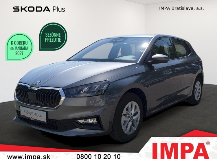 Škoda Fabia Selection 1,0 TSI 85 kW DSG, 2026