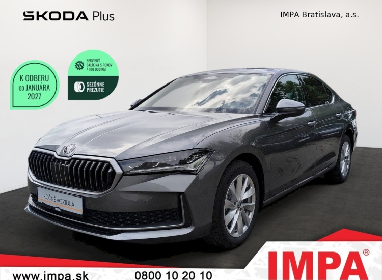 Škoda Superb Selection 2,0 TDI 142kW A7A, 2026