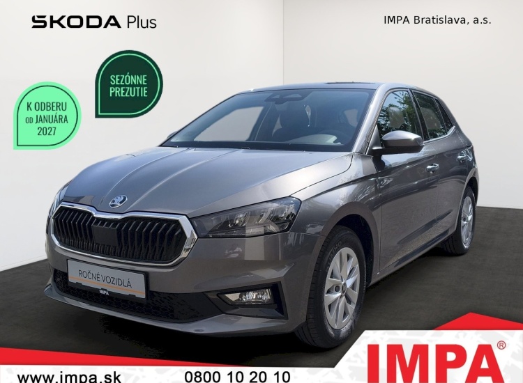 Škoda Fabia Selection 1,0 TSI 85 kW M6F, 2026