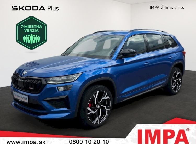 Škoda Kodiaq RS 4x4 2.0 TSI 180kW DSG (7 miestna verzia), 2023