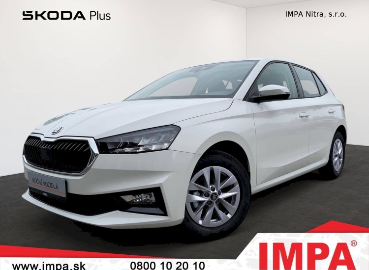 Škoda Fabia Selection 1,0 TSI 70 kW, 2026