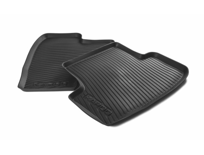 Gumové koberce zadné pre Karoq